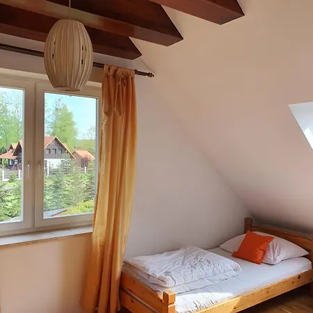Dom Nad Jeziorem Beldany Ferienhaus *